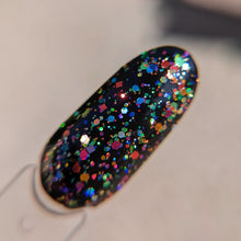 Load image into Gallery viewer, Holo Rainbow Pride Glitter Topper