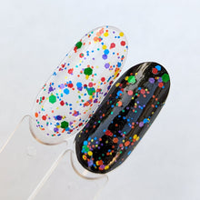 Load image into Gallery viewer, Classic Rainbow Pride Glitter Topper