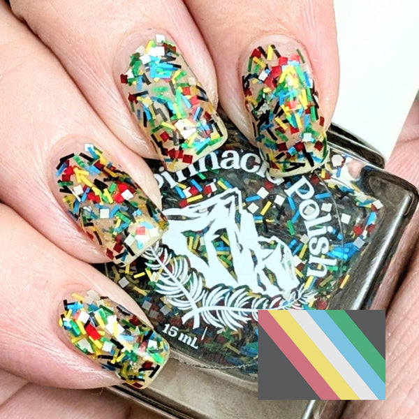 Disability Pride Glitter Topper